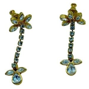 AVON Cluster Gold-tone Drop Earrings